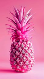 Vibrant Pink Pineapple Photo for Your Mobile Phone