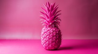 Ultra HD Cute Pink Pineapple Desktop Background Images