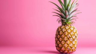 Stunning 4K Wallpaper for Desktop: Cute Pink Pineapples