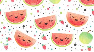 Aesthetic Watermelon AI Image: Free Wallpapers for Desktop