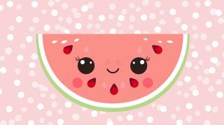 Enchanting Watermelon AI Art: Ultra HD Desktop Background