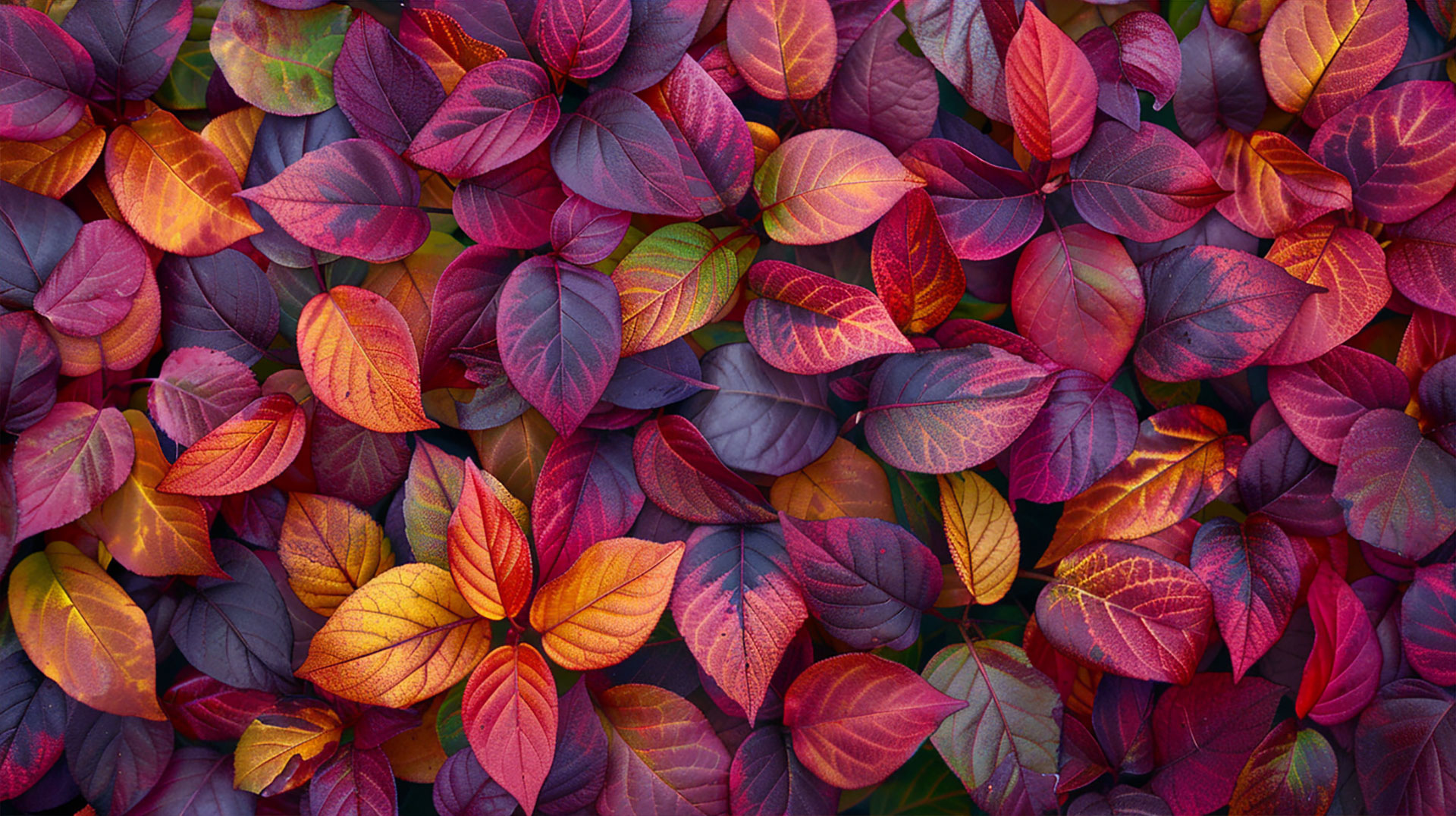 Cheerful Fall Leaves Background