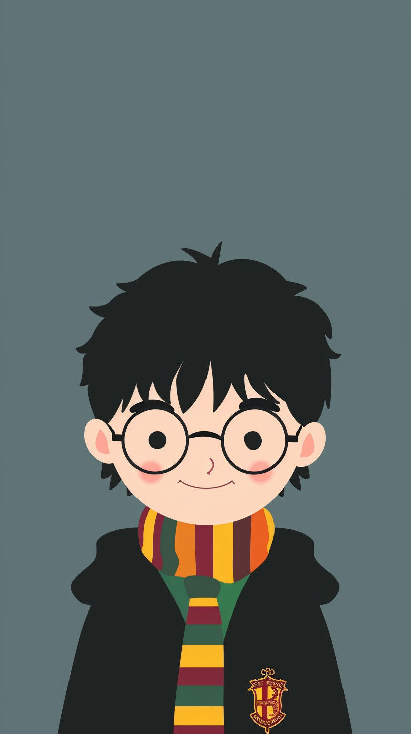 Cute AI-Generated Harry Potter Lock Screen Wallpapers