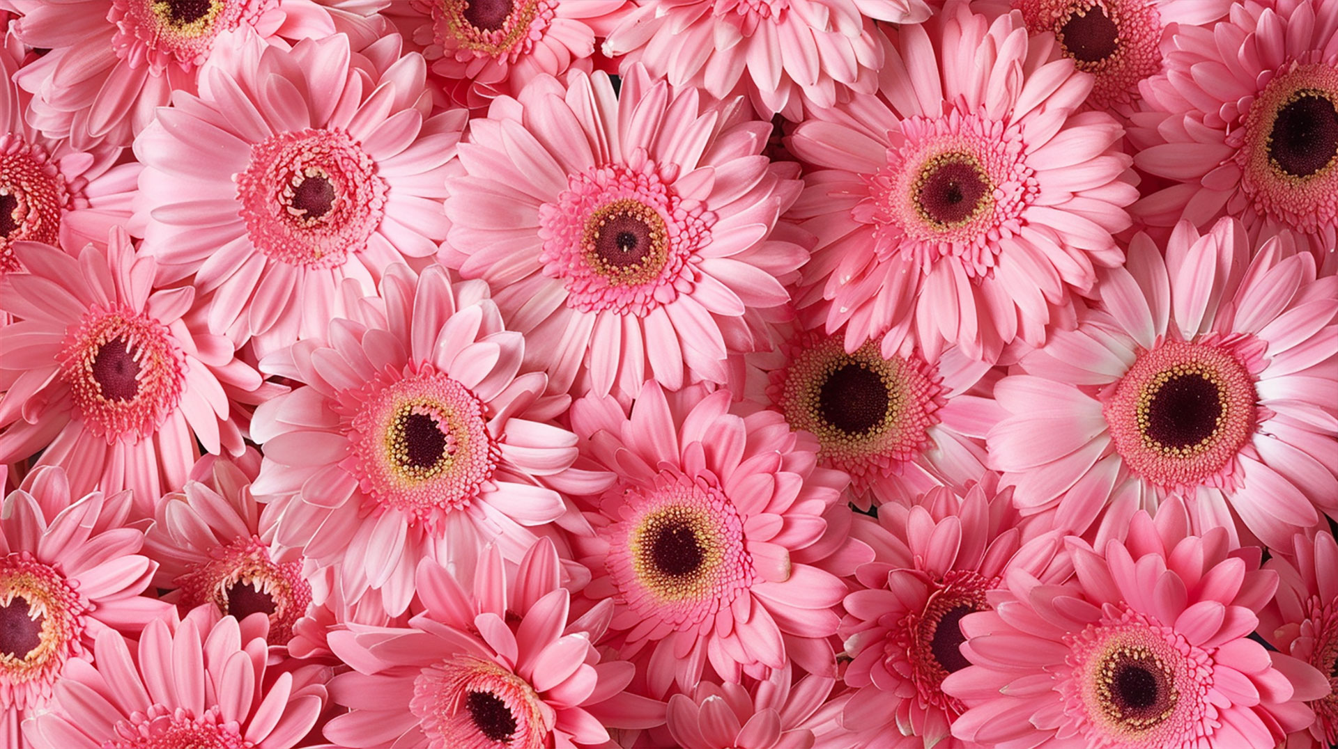 Delightful Pink Flower Desktop Wallpaper