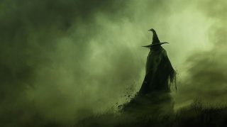 High Resolution Dark Witchy Desktop Background