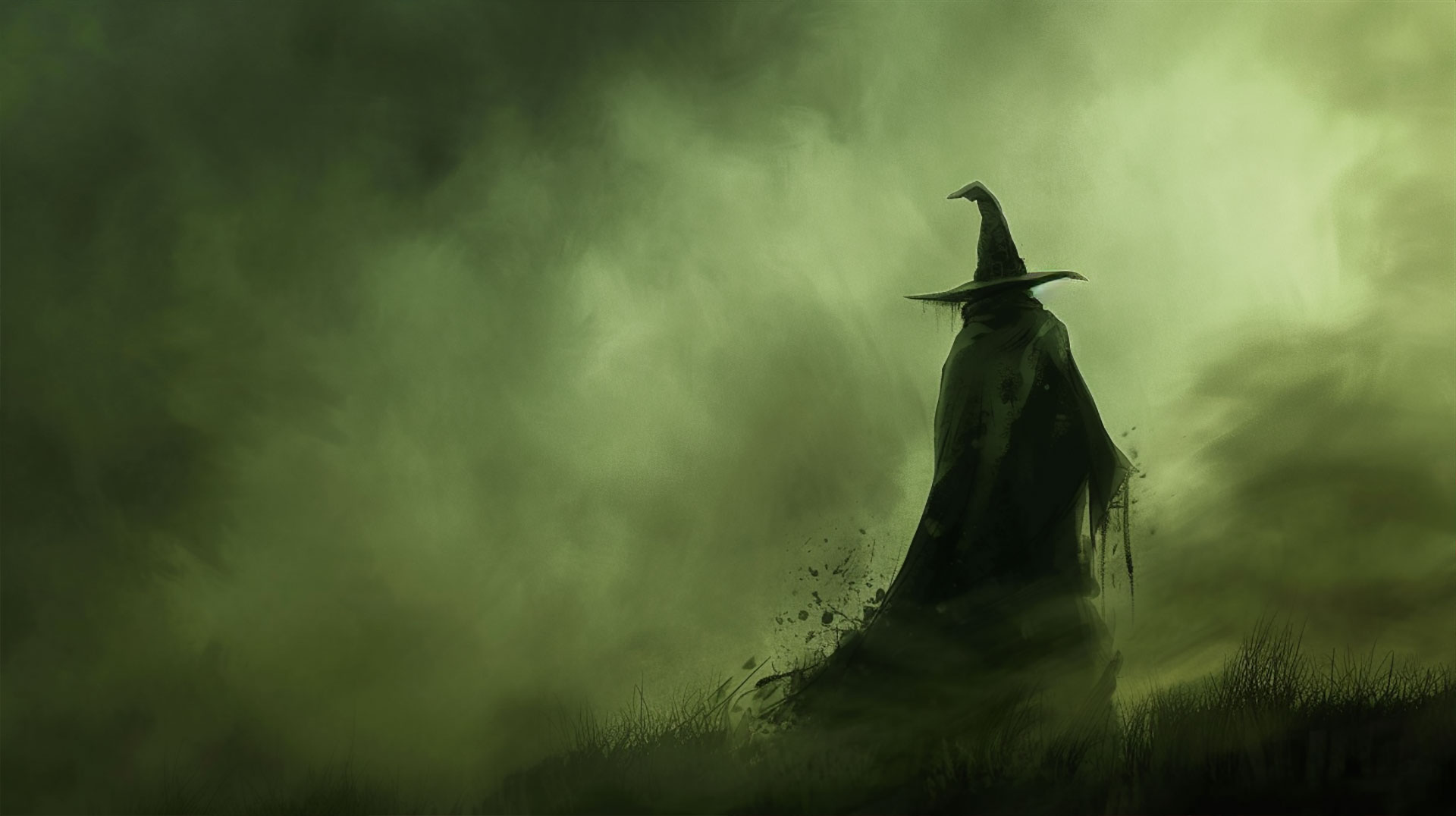 High Resolution Dark Witchy Desktop Background