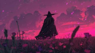 HD Dark Witchy Digital Wallpaper for PC