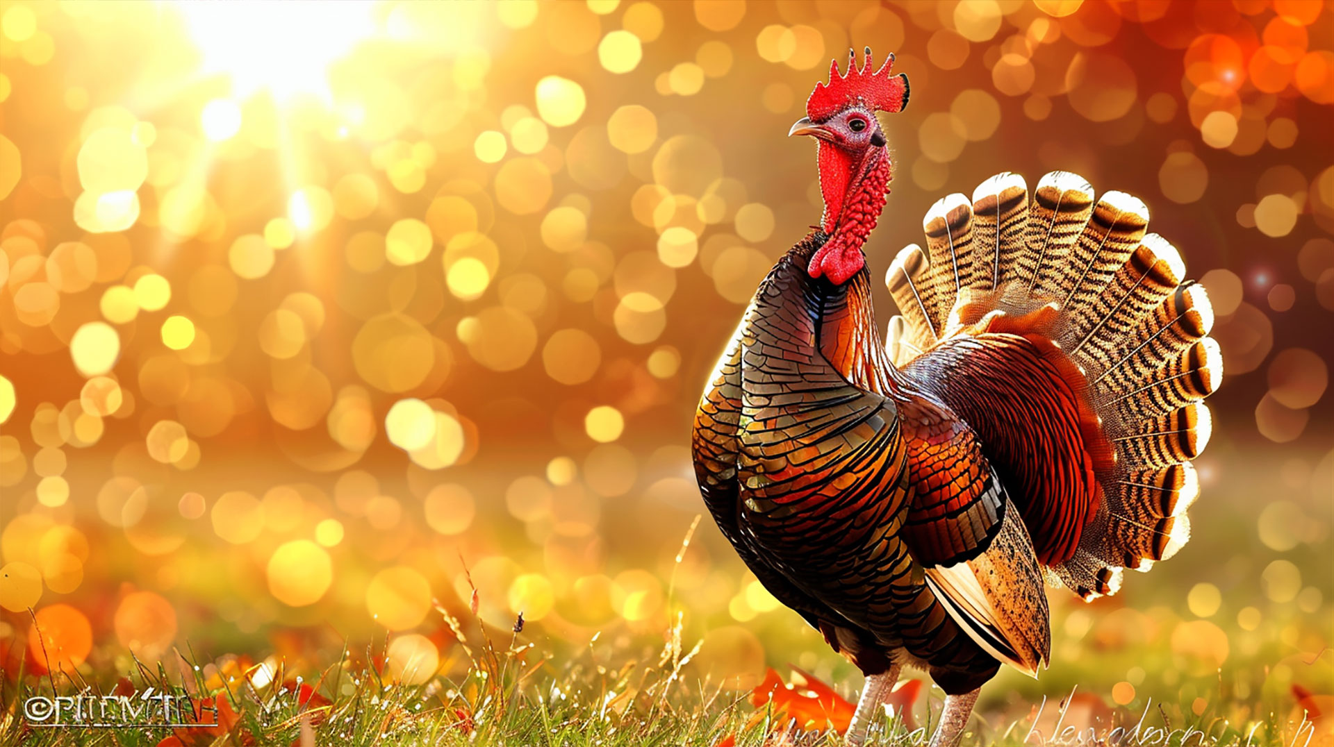 Family Fun: Thanksgiving Day Desktop Background