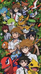 Digimon Adventure Kizuna: Phone Wallpaper