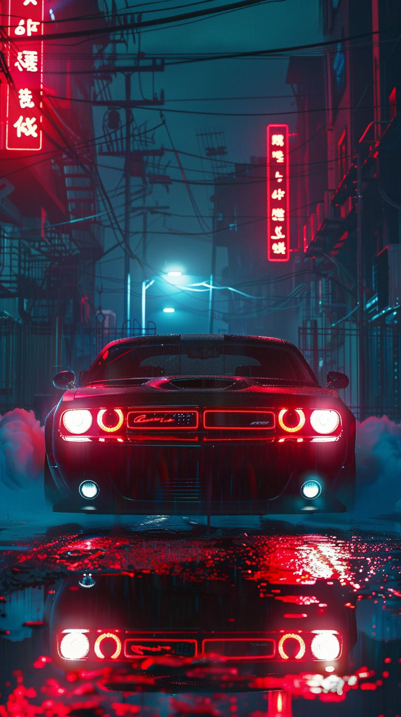 Dodge Challenger Trackhawk Android Lock Screen