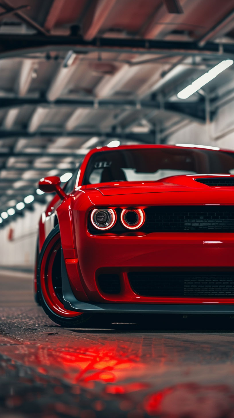 Dodge Challenger Widebody Android Wallpaper