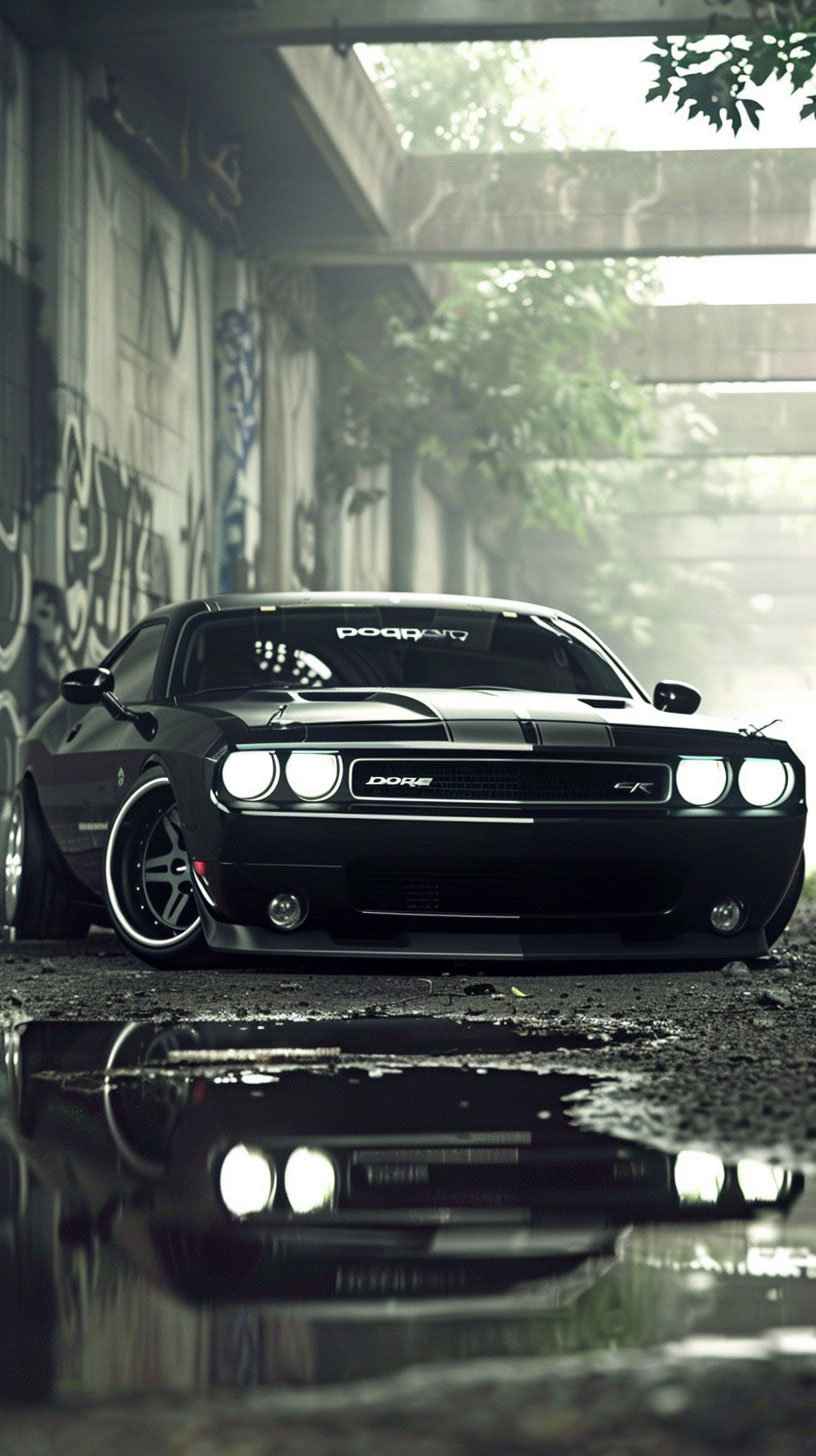 Dodge Challenger Hellcat Android Wallpaper