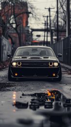 Muscle Car Dodge Challenger iPhone Lock Screen