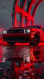 Dodge Challenger SRT Mobile Wallpaper