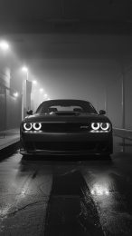 Vintage Dodge Challenger Android Wallpaper