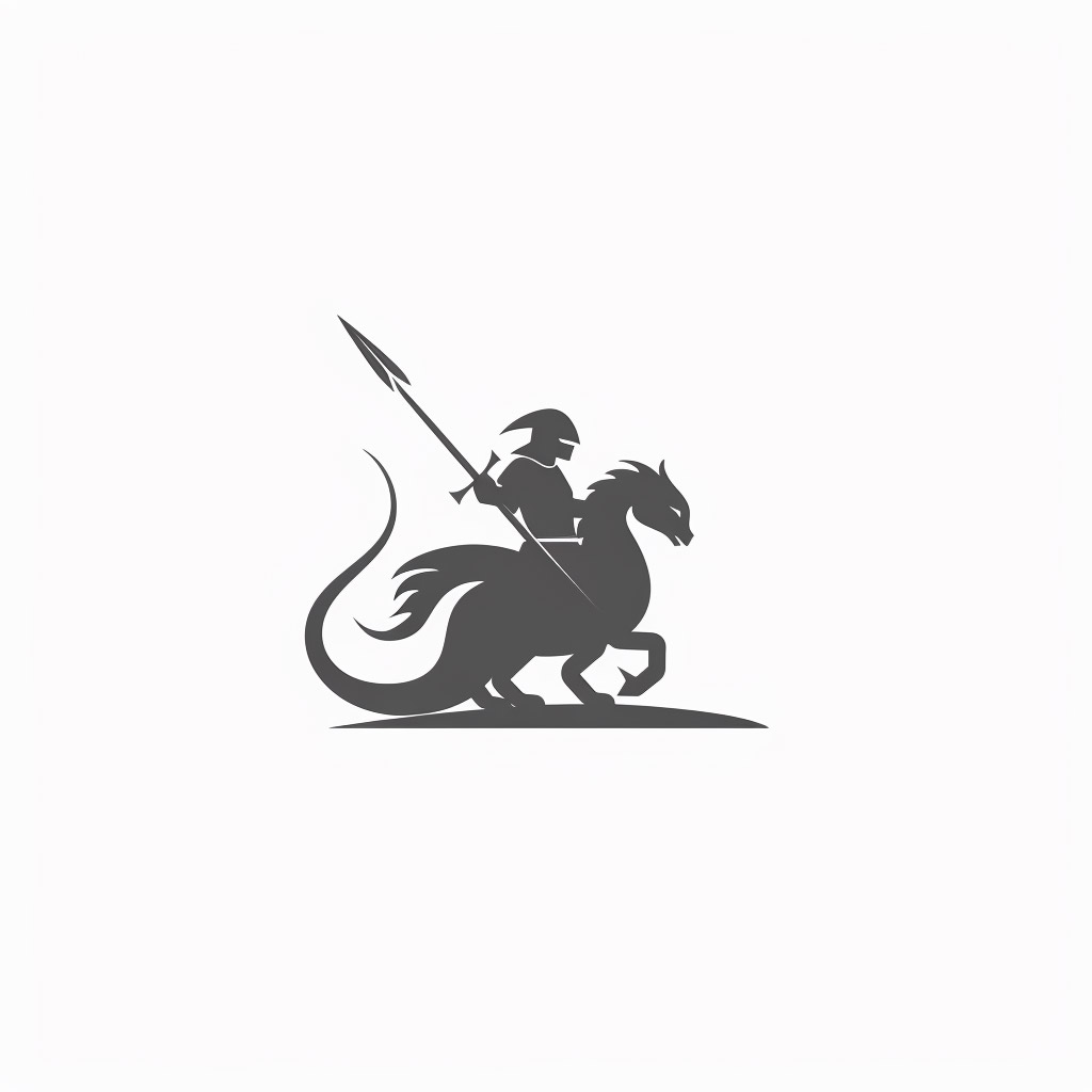 Creating a Stunning HD Brand Symbol: Dragon or Knight Logo