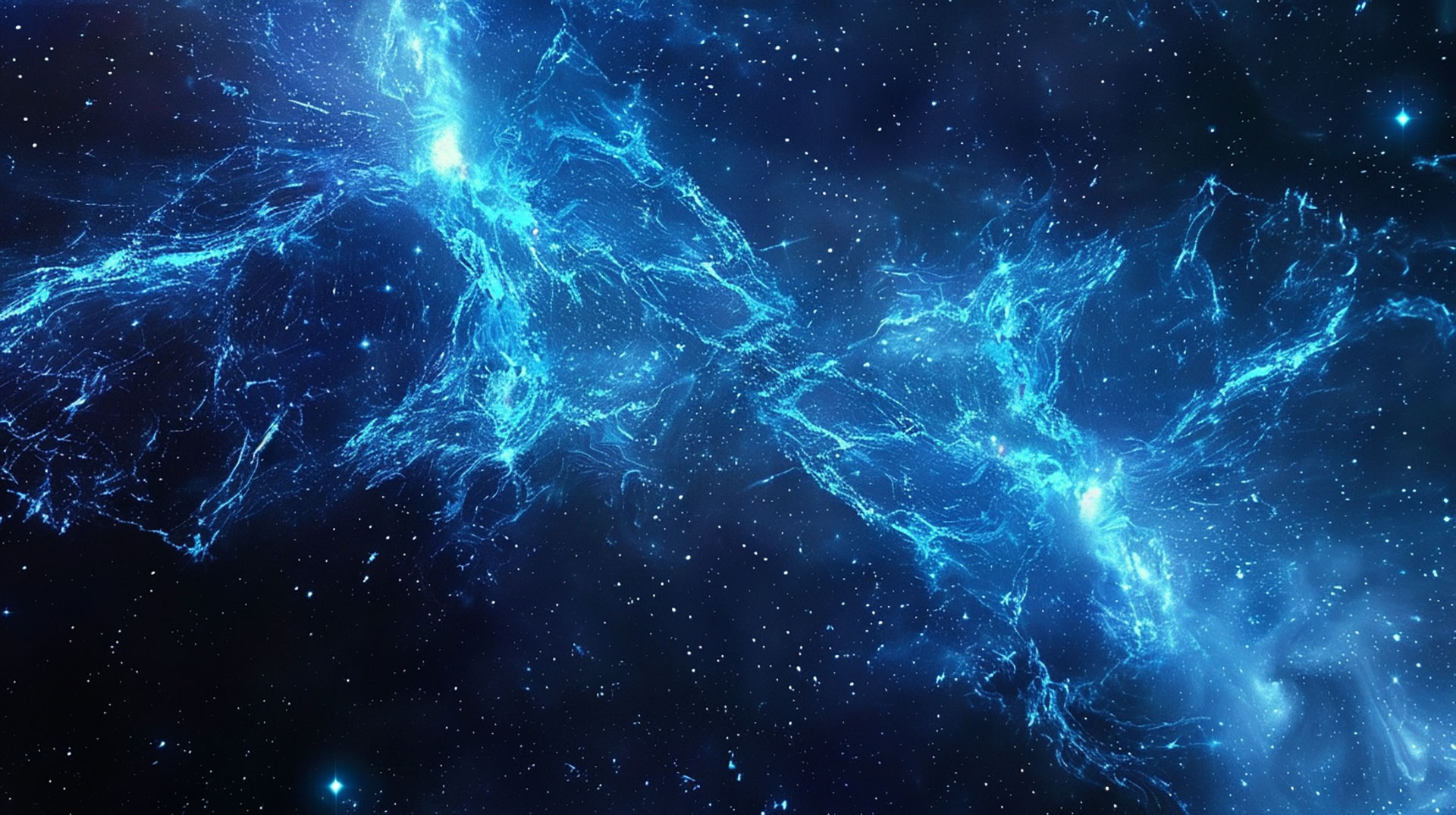 Electric Blue Dark Aesthetic HD Wallpaper