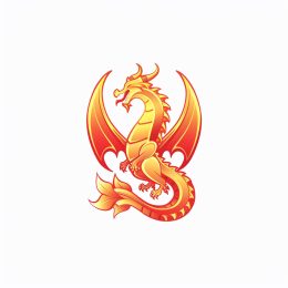 High Definition Fantasy Dragon Brand Logos for Gamers