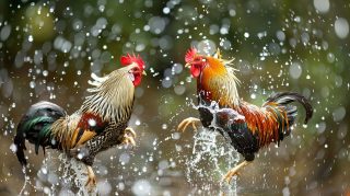 1920x1080 fighting rooster wallpaper download