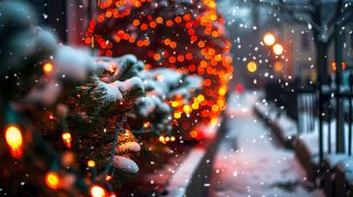 Snowy Scenes: Free Winter Holiday Wallpapers