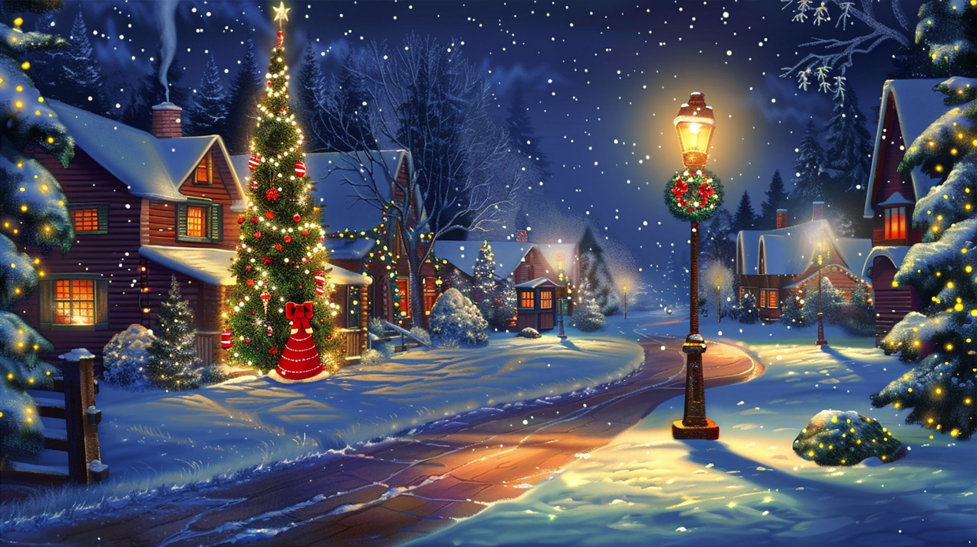 Download Free Winter Holiday Background Images