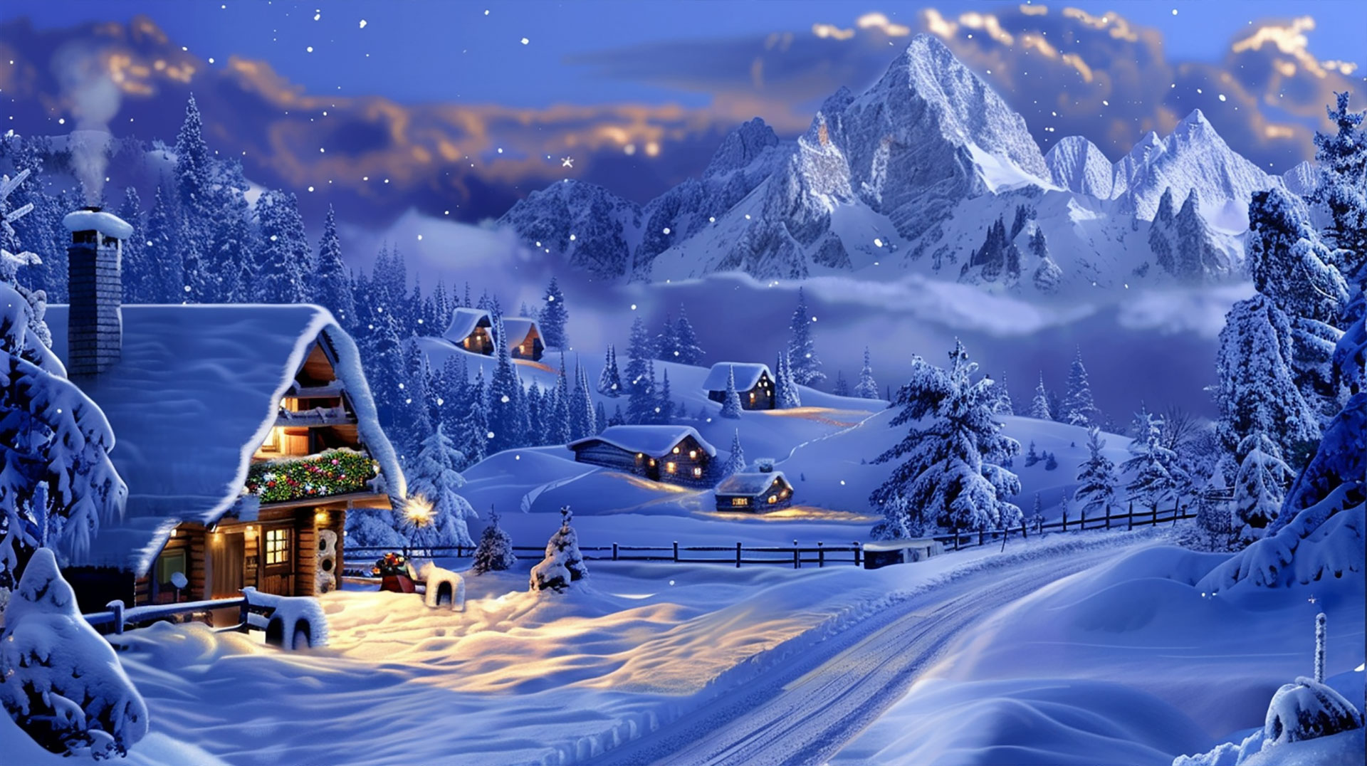 Festive Seasonal Free Wallpapers for Winter Holidays