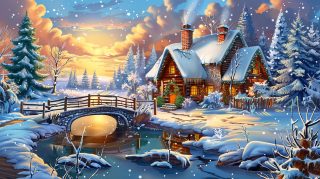 Free Winter Holiday Desktop Backgrounds