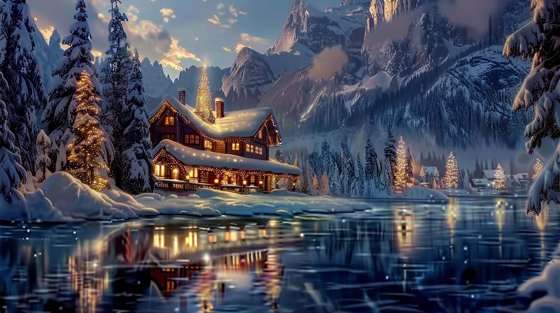 Get Free Winter Holiday Desktop Backgrounds