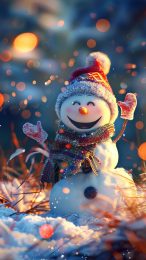 Whimsical Holiday Cheer: Funny Christmas iPhone Wallpapers