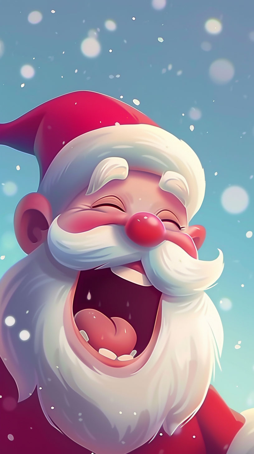 Enjoy the Season with Funny Christmas iPhone Wallpapers