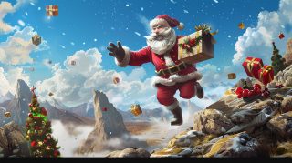 Laughter-Filled 4K Christmas Desktop Wallpapers