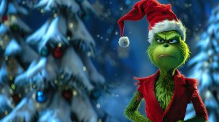 Download AI-Enhanced Funny Grinch Christmas Wallpapers