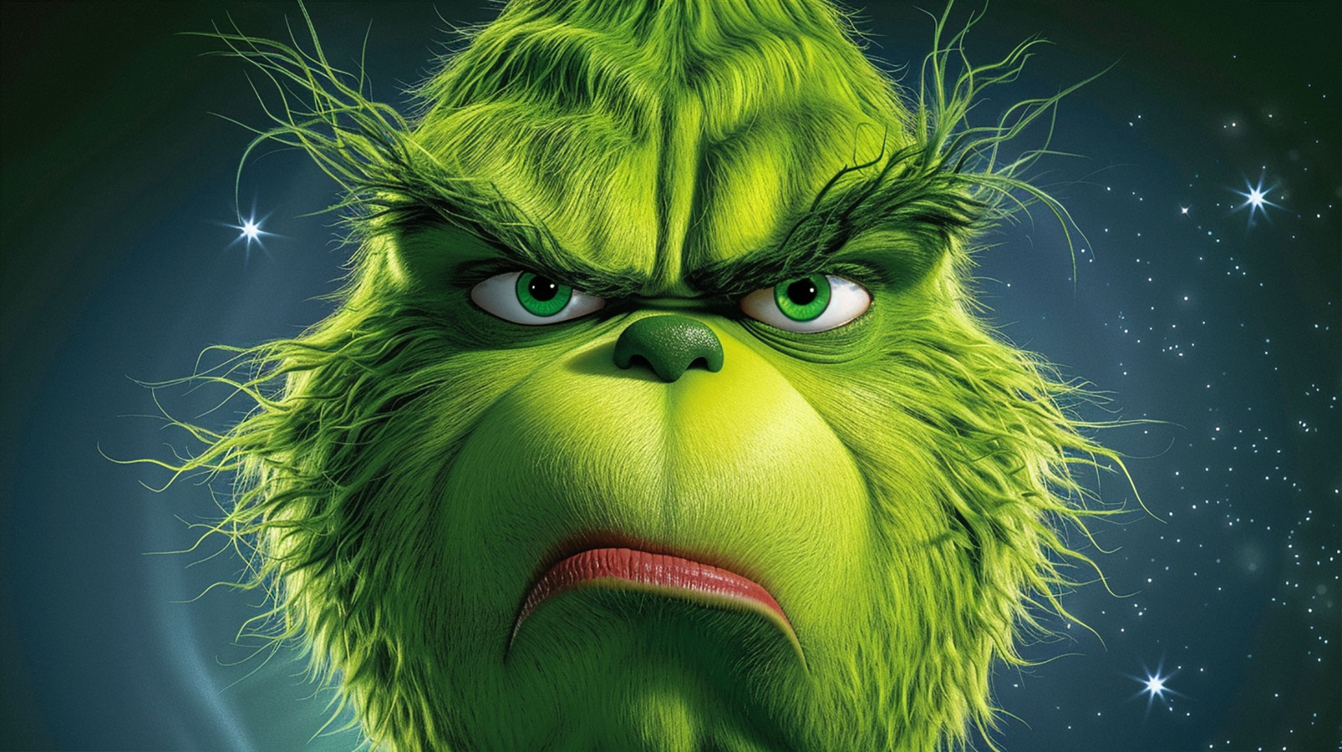 HD Funny Grinch Christmas Wallpaper for Desktops