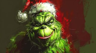 Download Funny Grinch Christmas Wallpaper for Desktop