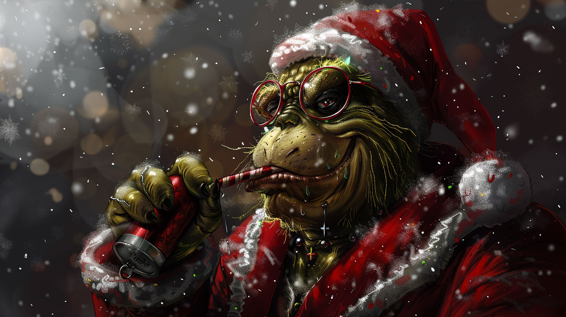 Free Funny Grinch Christmas Wallpapers for Desktops