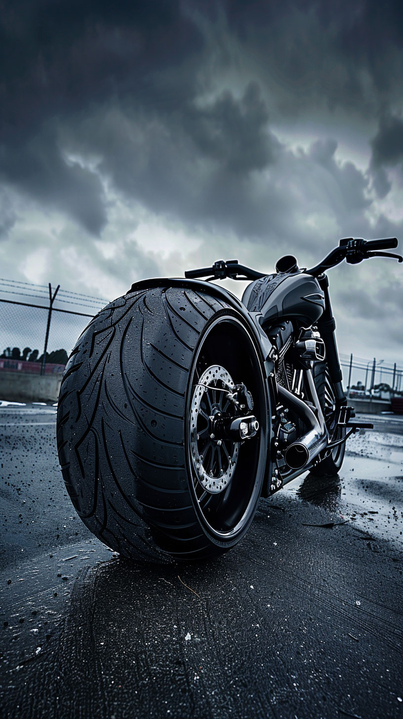 High-Resolution Harley Davidson Motorcycle iPhone Wallpaper