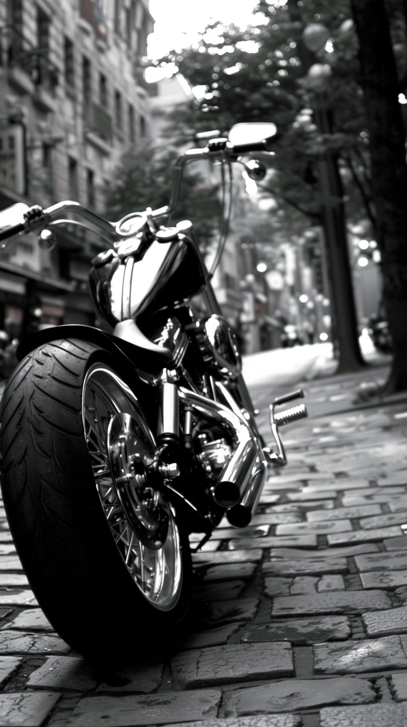 Free Harley Davidson Motorcycle iPhone Wallpaper Download