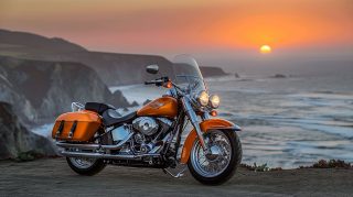 Harley Davidson Motorcycle Ultra HD AI Digital Background