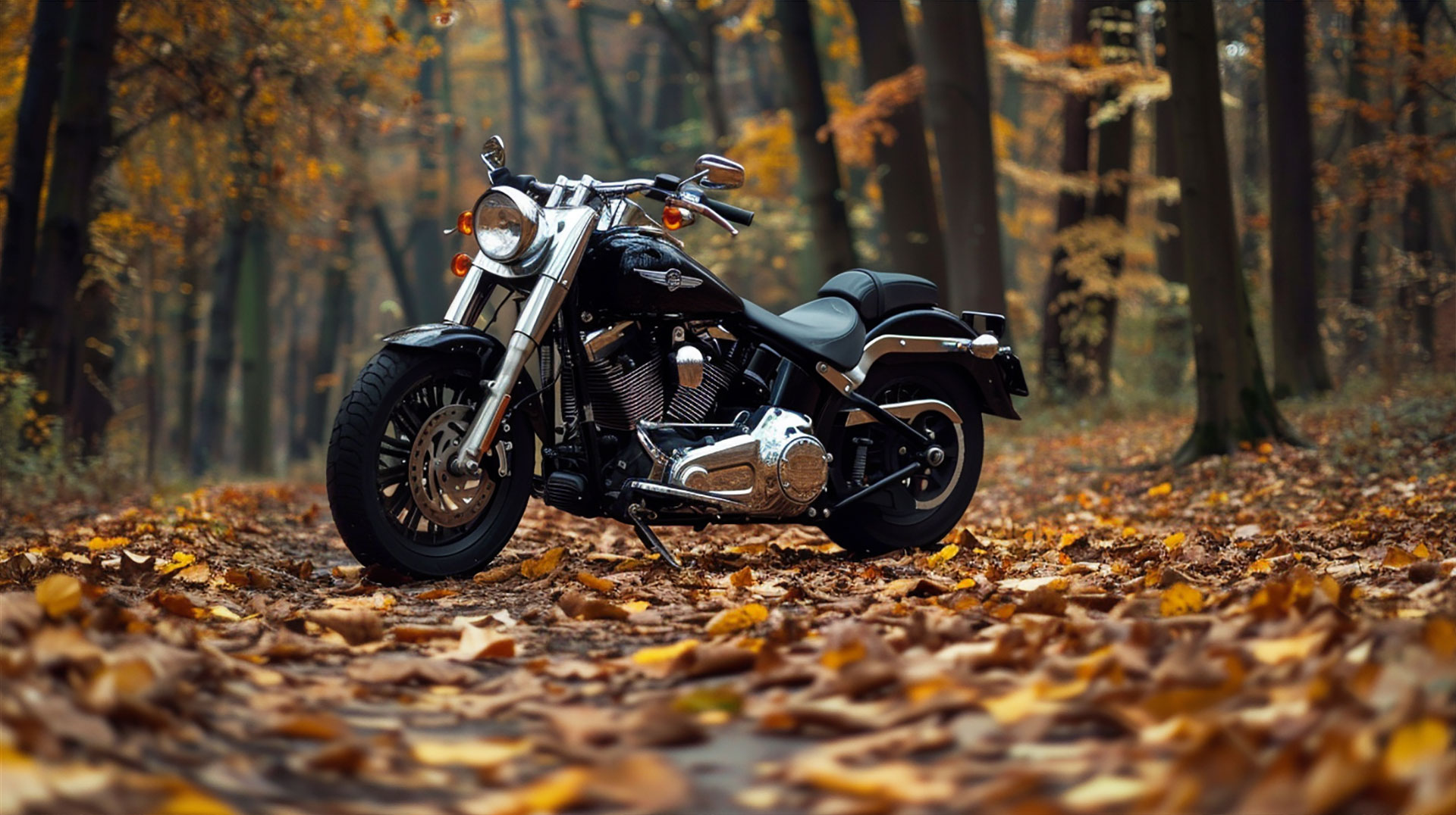 HD Wallpaper Borders Featuring Harley Davidson Bikes