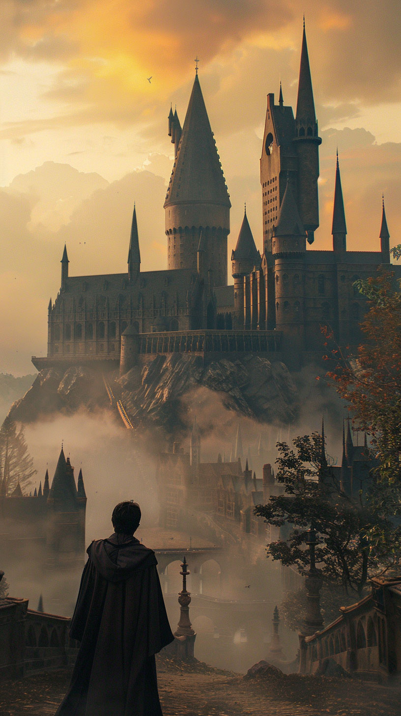 AI-Enhanced Harry Potter Lock Screen Wallpaper Collection