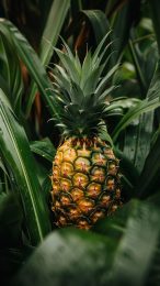 Brighten Your Mobile with Pineapple HD Background