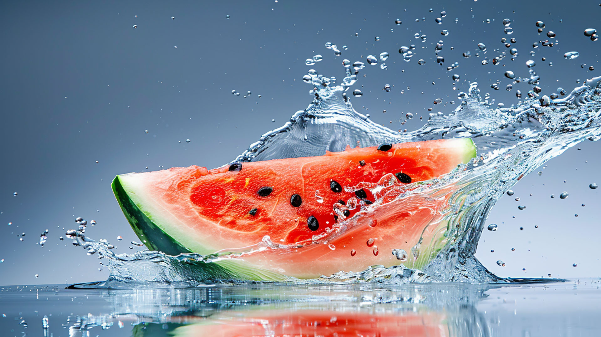 Sunny Watermelon Delight: HD Desktop Background