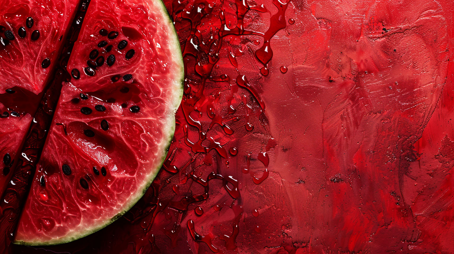 Fresh and Juicy: HD Watermelon Desktop Background