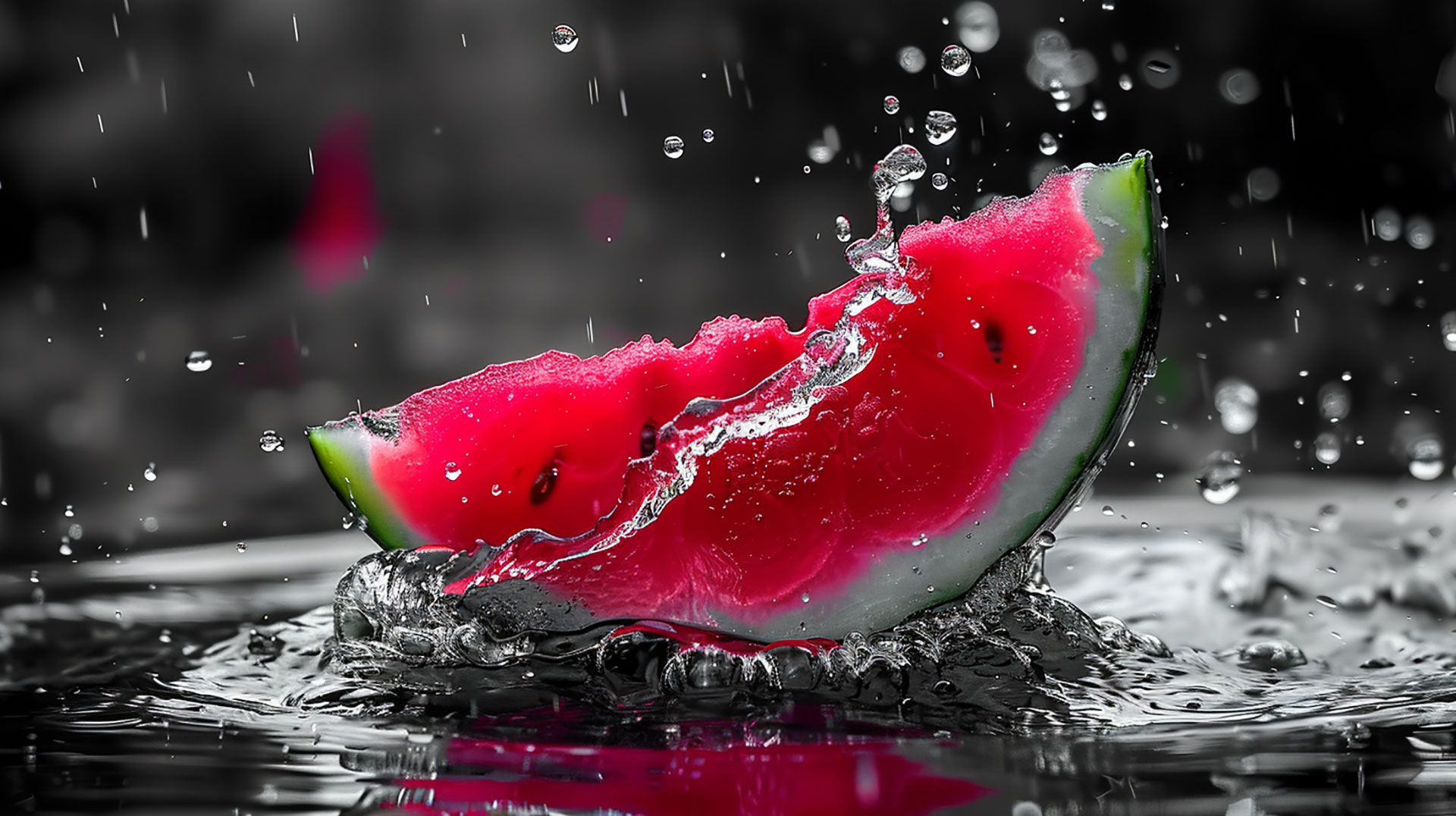 Summer Vibes: HD Watermelon Desktop Wallpaper