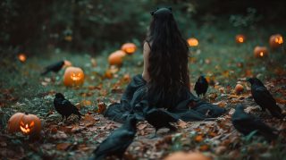 Ethereal High Resolution Aesthetic Witchy Wallpaper