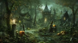 Stunning Witchy Digital Backgrounds in Ultra HD