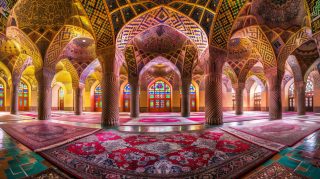 Beautiful 8K HD Wallpaper Featuring Islamic Architecture