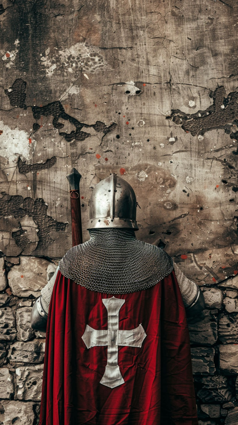 Chivalrous Islamic Knight: Mobile Wallpaper