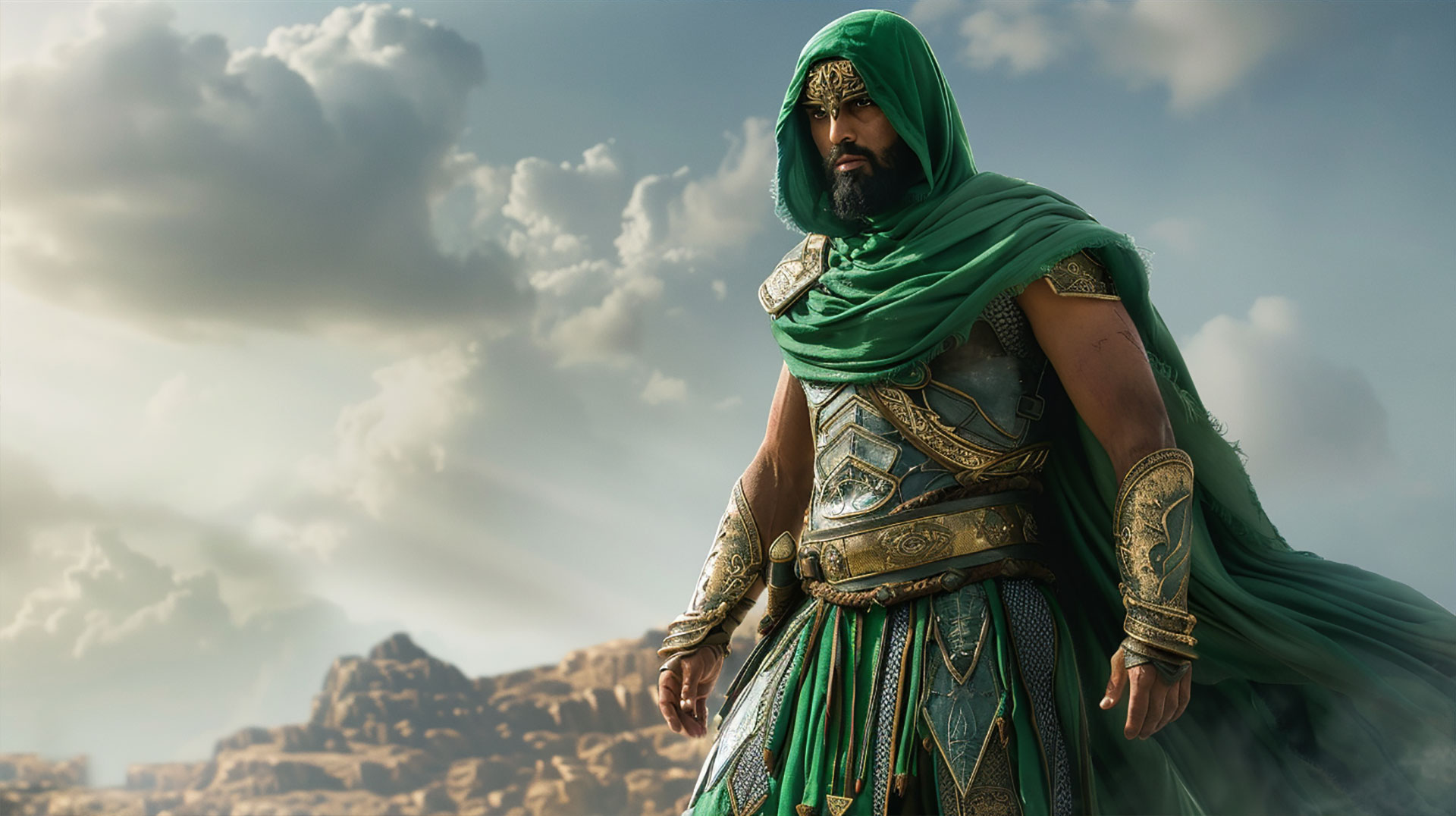 Heroic Islamic Soldier: Ultra HD 4K Wallpaper