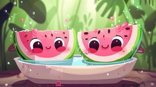 Kawaii Watermelon Party